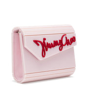 Candy Light Pink Logo Clutch