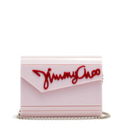 Candy Light Pink Logo Clutch