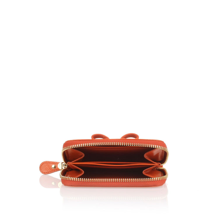 Orange Vara small wallet