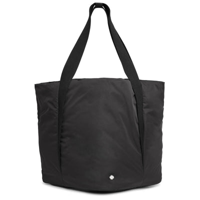 Drew black nylon duffel bag
