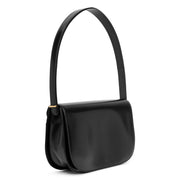Marion black leather shoulder bag black