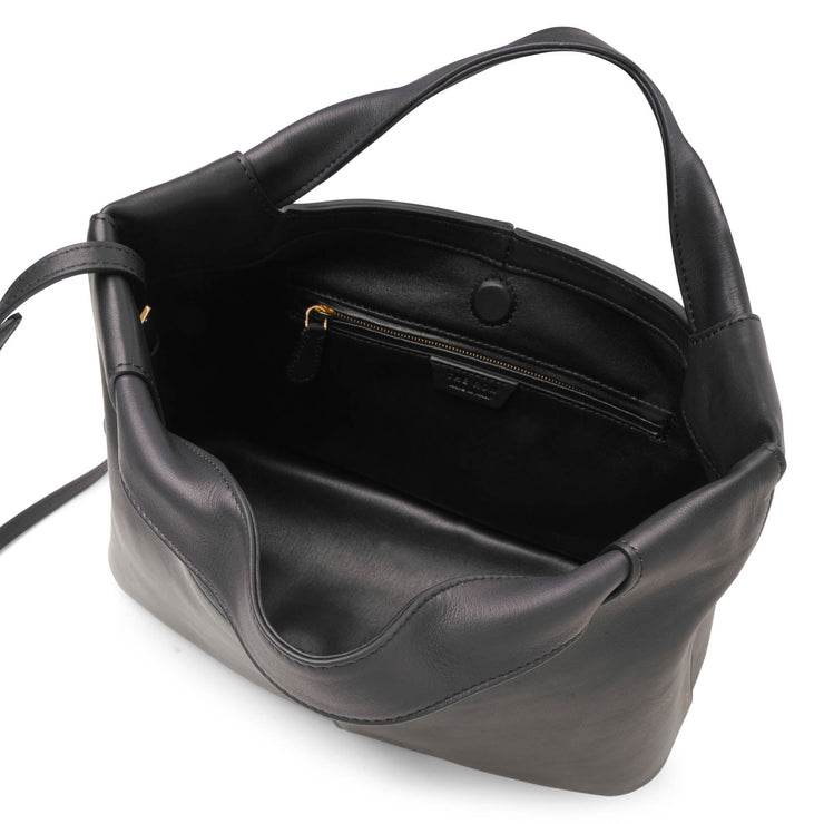 Camdem black leather bag